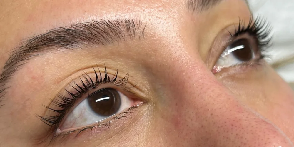 Lash & Brow — Schwung und Definition — nachher