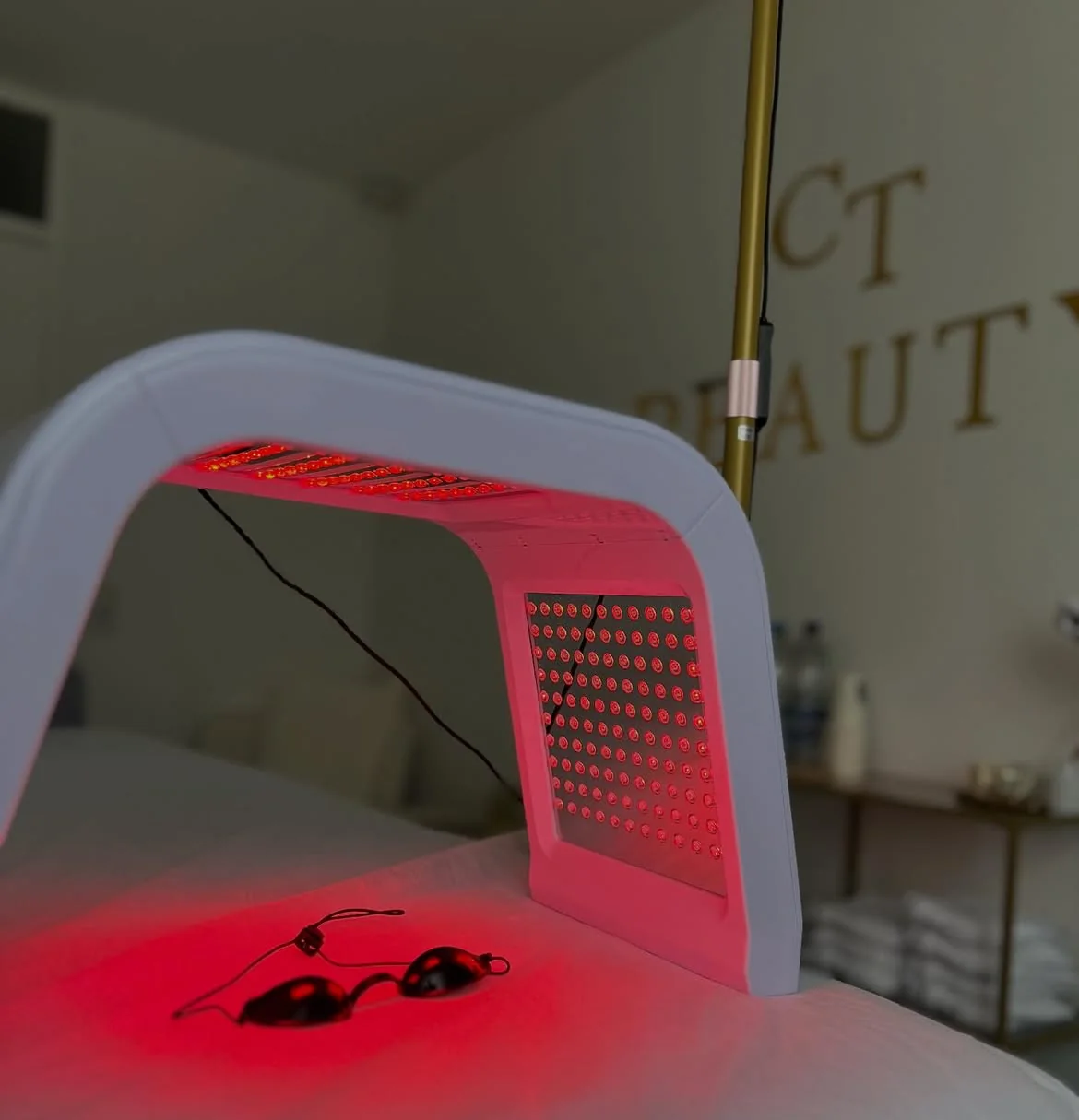 LED-Lichttherapie im Homestudio