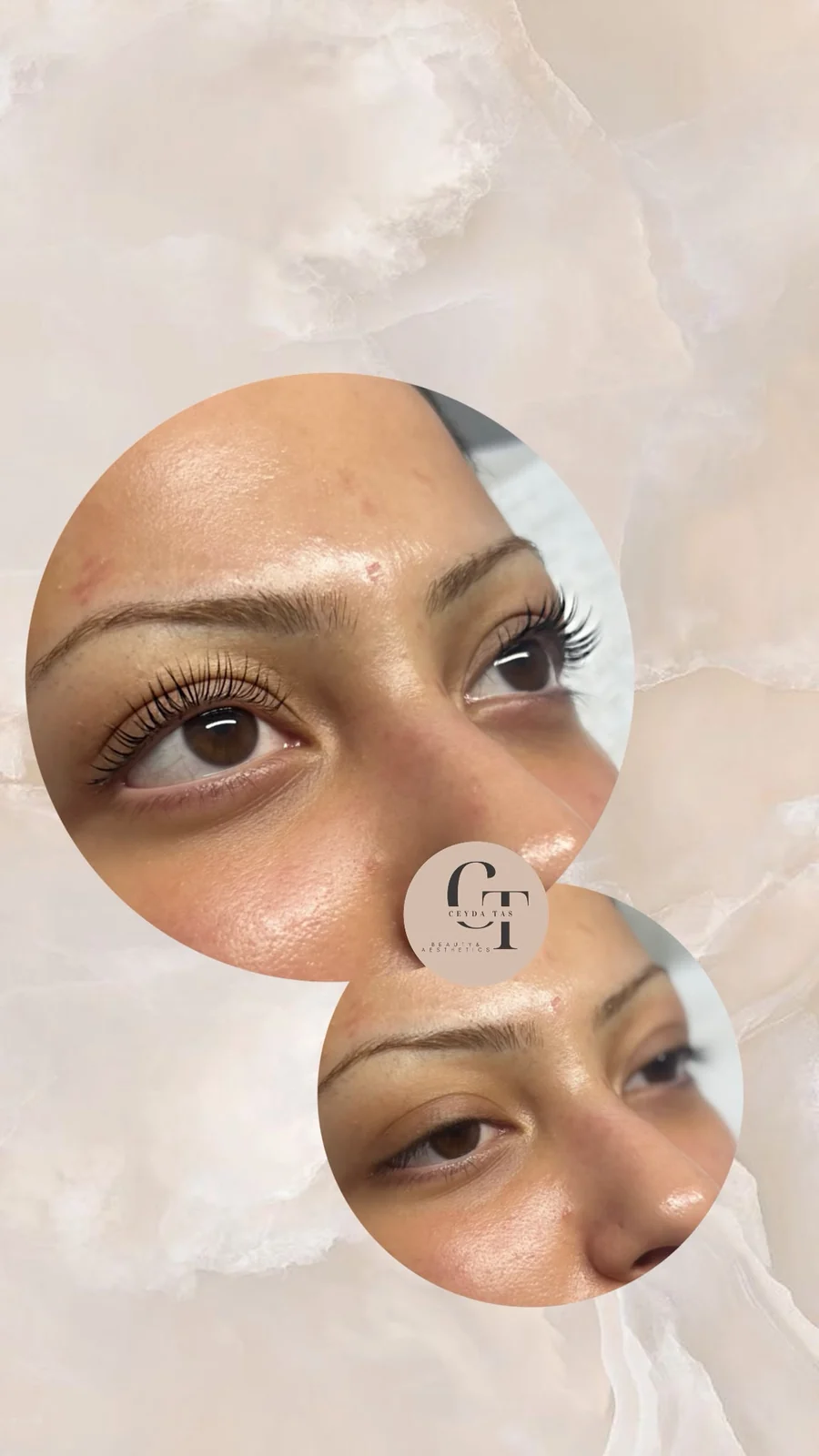 Lashlifting Ergebnis