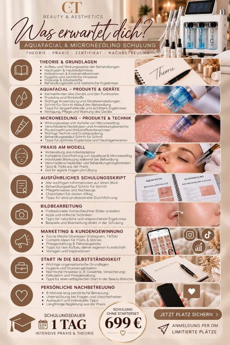 Aquafacial & Microneedling – Die perfekte Kombination